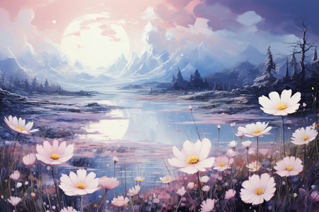 Floral Background Floral Wallpaper Floral Image Flower Background Flower Image Flower Wallpaper Floral Illustrationの素材