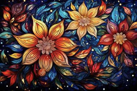 Floral Background Floral Wallpaper Floral Image Flower Background Flower Image Flower Wallpaper Floral Illustrationの素材