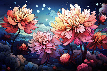 Floral Background Floral Wallpaper Floral Image Flower Background Flower Image Flower Wallpaper Floral Illustrationの素材