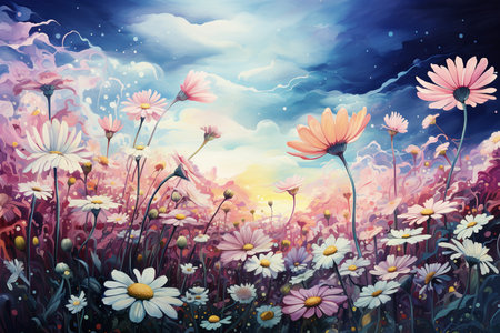 Floral Background Floral Wallpaper Floral Image Flower Background Flower Image Flower Wallpaper Floral Illustrationの素材