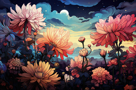 Floral Background Floral Wallpaper Floral Image Flower Background Flower Image Flower Wallpaper Floral Illustrationの素材
