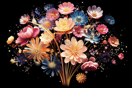 Floral Background Floral Wallpaper Floral Image Flower Background Flower Image Flower Wallpaper Floral Illustrationの素材