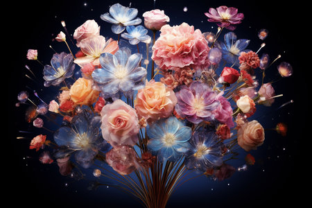 Floral Background Floral Wallpaper Floral Image Flower Background Flower Image Flower Wallpaper Floral Illustrationの素材