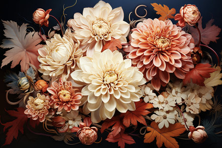 Floral Background Floral Wallpaper Floral Image Flower Background Flower Image Flower Wallpaper Floral Illustrationの素材