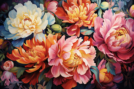 Floral Background Floral Wallpaper Floral Image Flower Background Flower Image Flower Wallpaper Floral Illustrationの素材