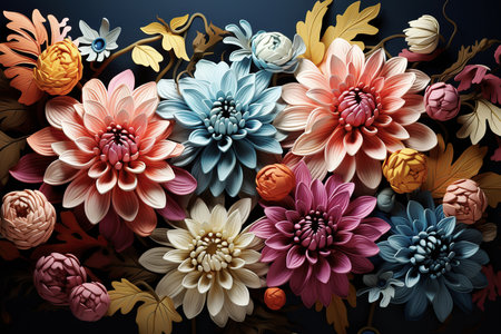 Floral Background Floral Wallpaper Floral Image Flower Background Flower Image Flower Wallpaper Floral Illustrationの素材