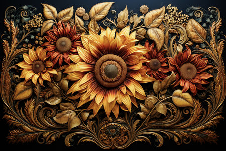 Floral Background Floral Wallpaper Floral Image Flower Background Flower Image Flower Wallpaper Floral Illustrationの素材