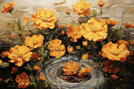 Floral Background Floral Wallpaper Floral Image Flower Background Flower Image Flower Wallpaper Floral Illustrationの素材