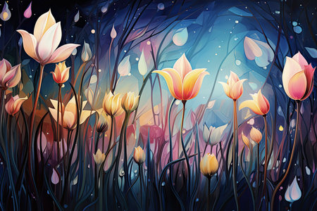 Floral Background Floral Wallpaper Floral Image Flower Background Flower Image Flower Wallpaper Floral Illustrationの素材