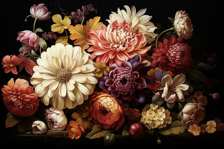 Floral Background Floral Wallpaper Floral Image Flower Background Flower Image Flower Wallpaper Floral Illustrationの素材