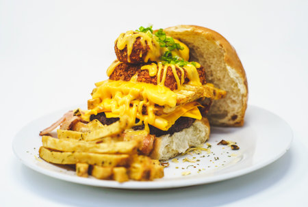 Delicious Fast Foodの写真素材