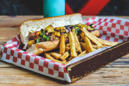 Delicious Fast Foodの写真素材