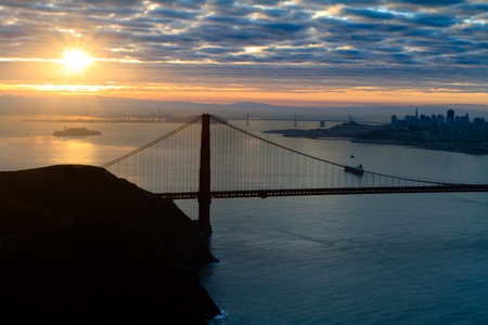 Golden Gate Bridgeの写真素材