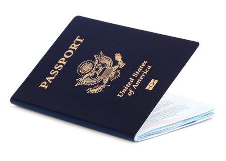 US passportの写真素材
