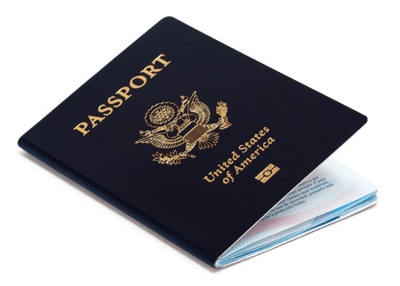 US passportの写真素材