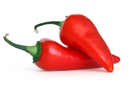 red chili peppersの写真素材
