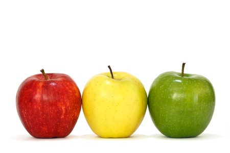three applesの写真素材