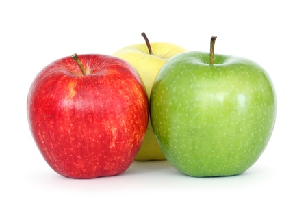 three applesの写真素材
