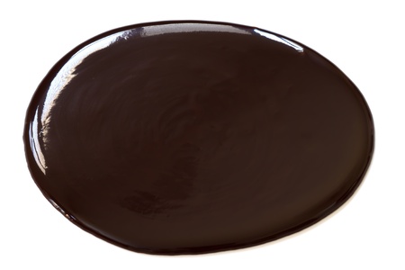 chocolate syrup の写真素材