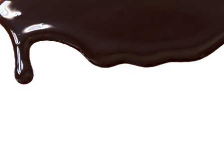 chocolate syrupの写真素材