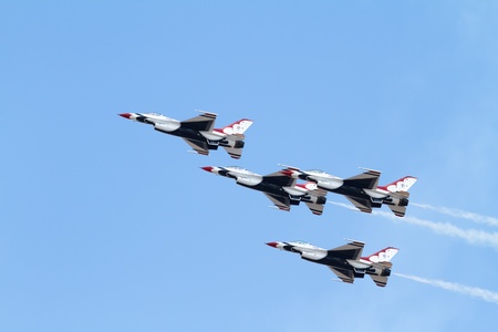 Air Force Demonstration Team Thunderbirdsのeditorial素材