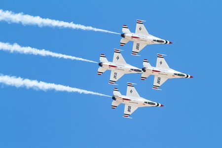 Air Force Demonstration Team Thunderbirdsのeditorial素材