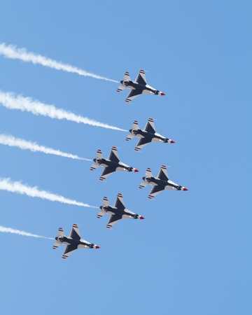 Air Force Demonstration Team Thunderbirdsのeditorial素材