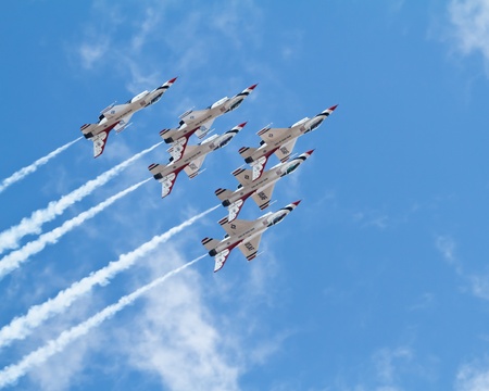 Air Force Demonstration Team Thunderbirdsのeditorial素材