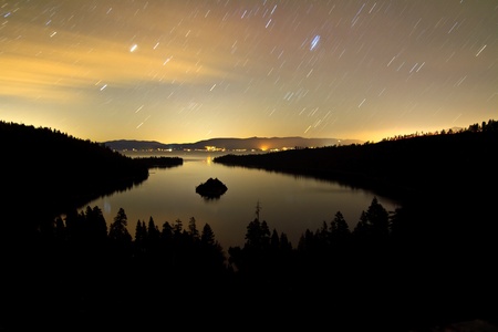 Emerald Bay, Lake Tahoeの写真素材