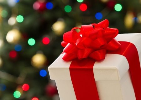 christmas gift の写真素材