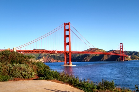 Golden Gate Bridge, San Franciscoの写真素材