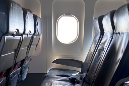 plane seatsの写真素材