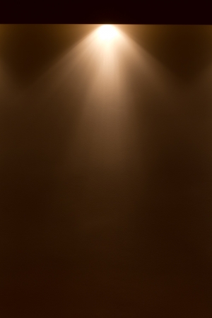 light on the wallの写真素材