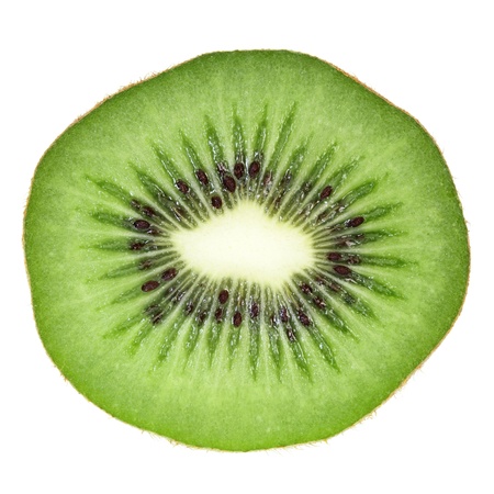 slice of kiwiの写真素材