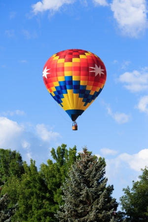 hot air balloonの写真素材