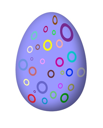 Easter eggの写真素材