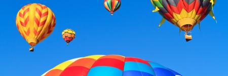 hot air balloonsの写真素材