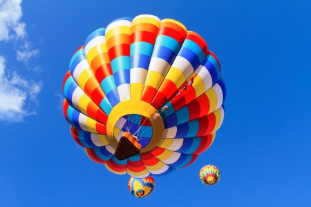 hot air balloonsの写真素材