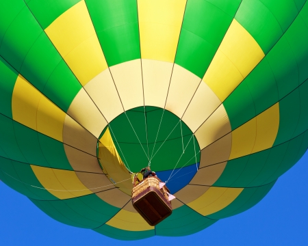 hot air balloonの写真素材
