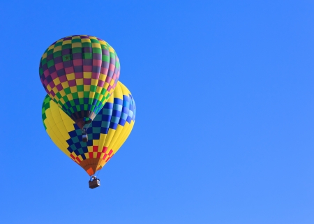 hot air balloonsの写真素材