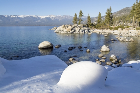 Sand Harbor, Lake Tahoeの写真素材