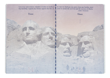 us passportのeditorial素材