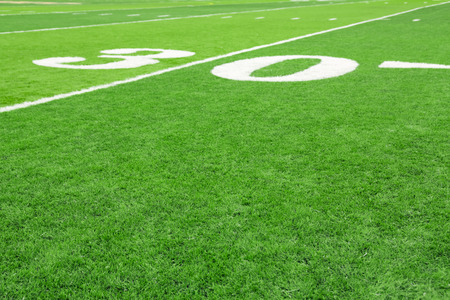 Football fieldの写真素材