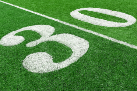 Football fieldの写真素材