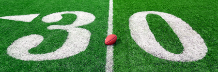 Football fieldの写真素材