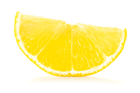 Lemon isolated on whiteの写真素材