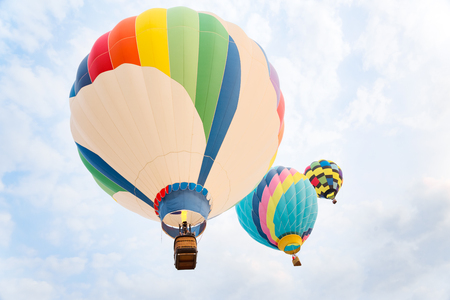 Hot air balloonsの写真素材