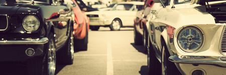 Classic carsの写真素材