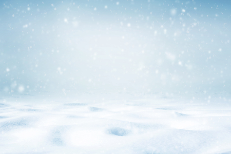 Snowy sky winterの写真素材