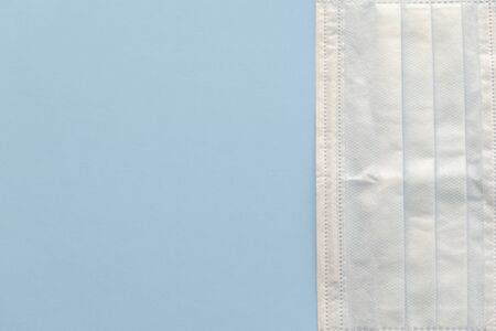 medical mask to protect against covid-19 flu, coronavirus global pandemic conceptの写真素材